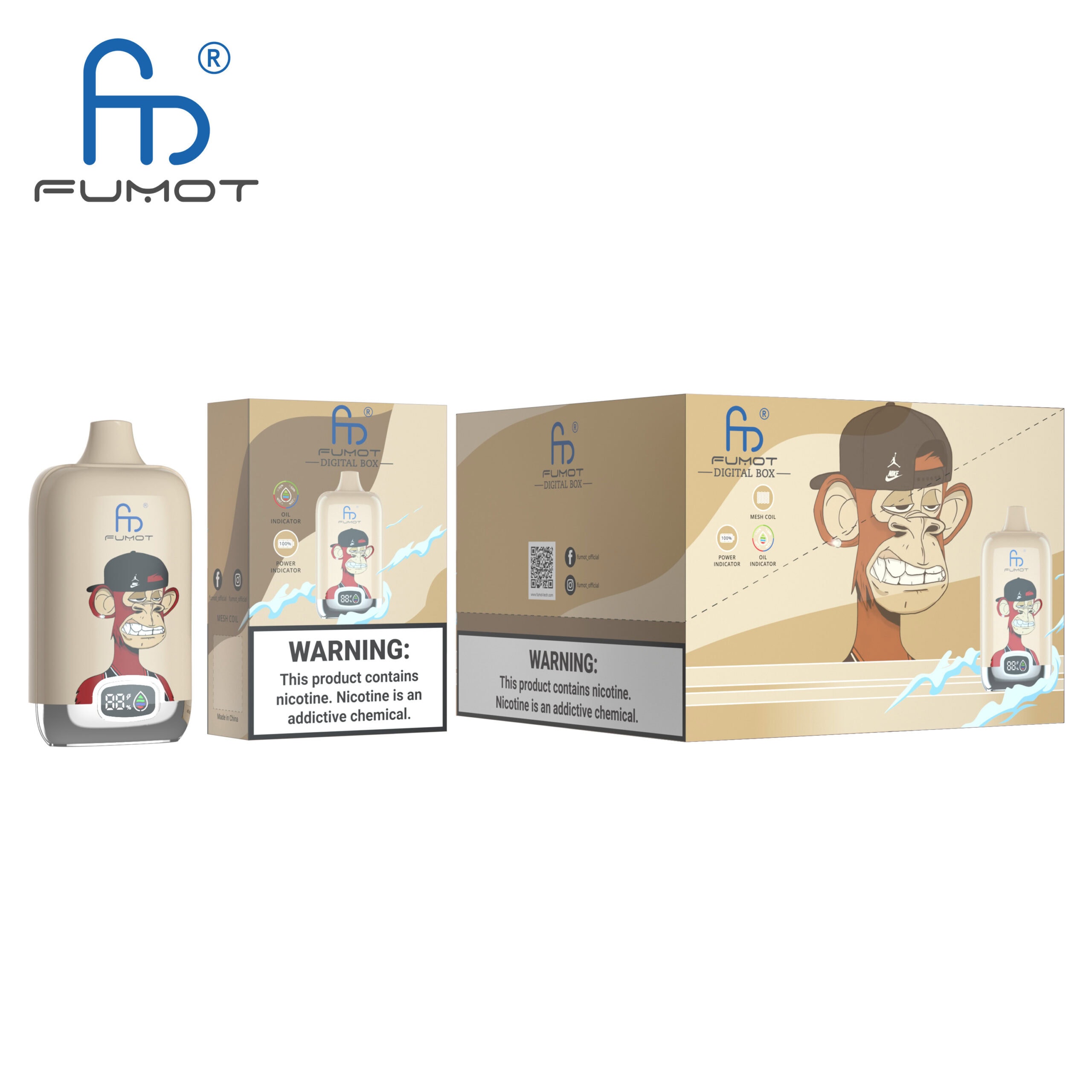 Fumot Digital Box 12000 puffs