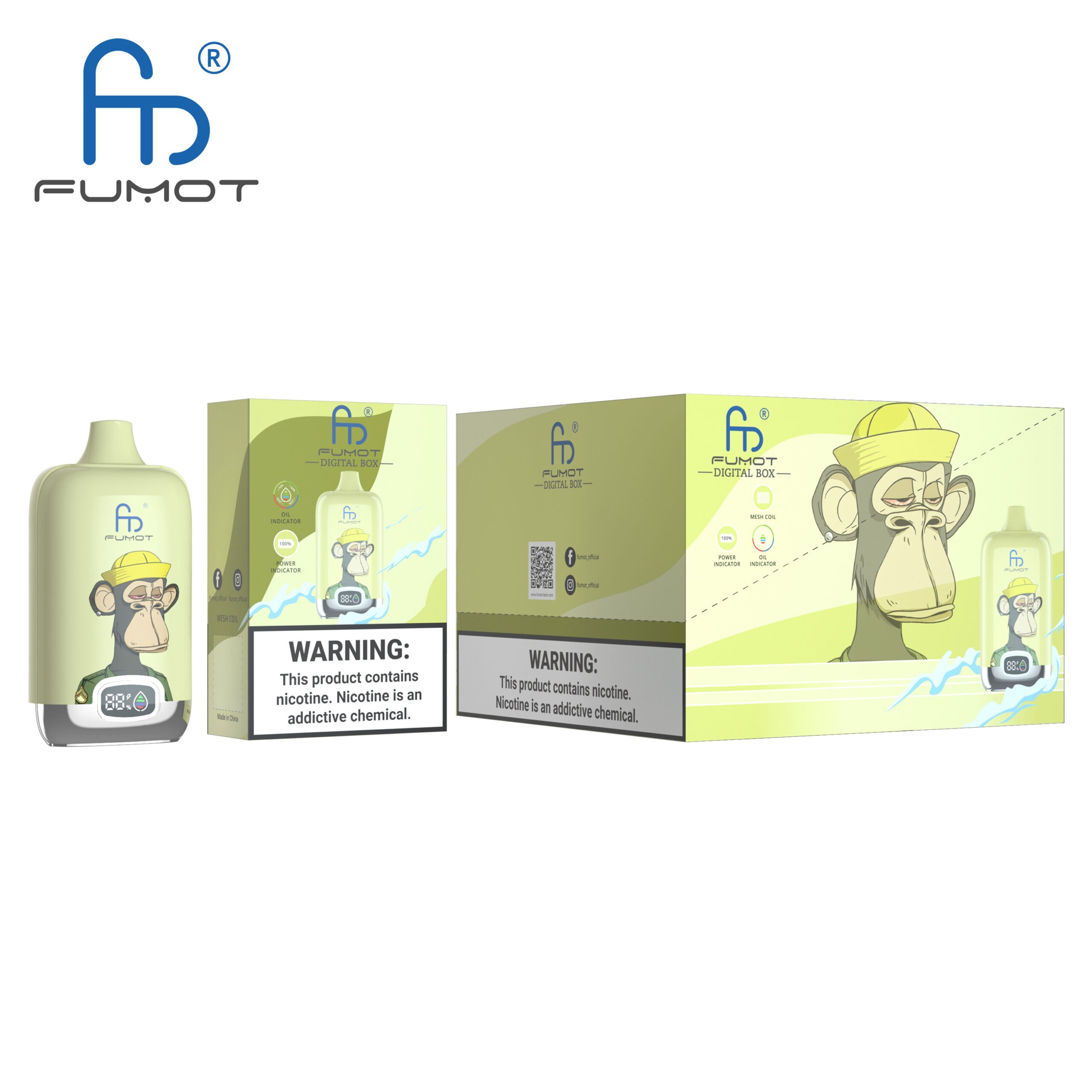 Fumot Digital Box 12000 puffs