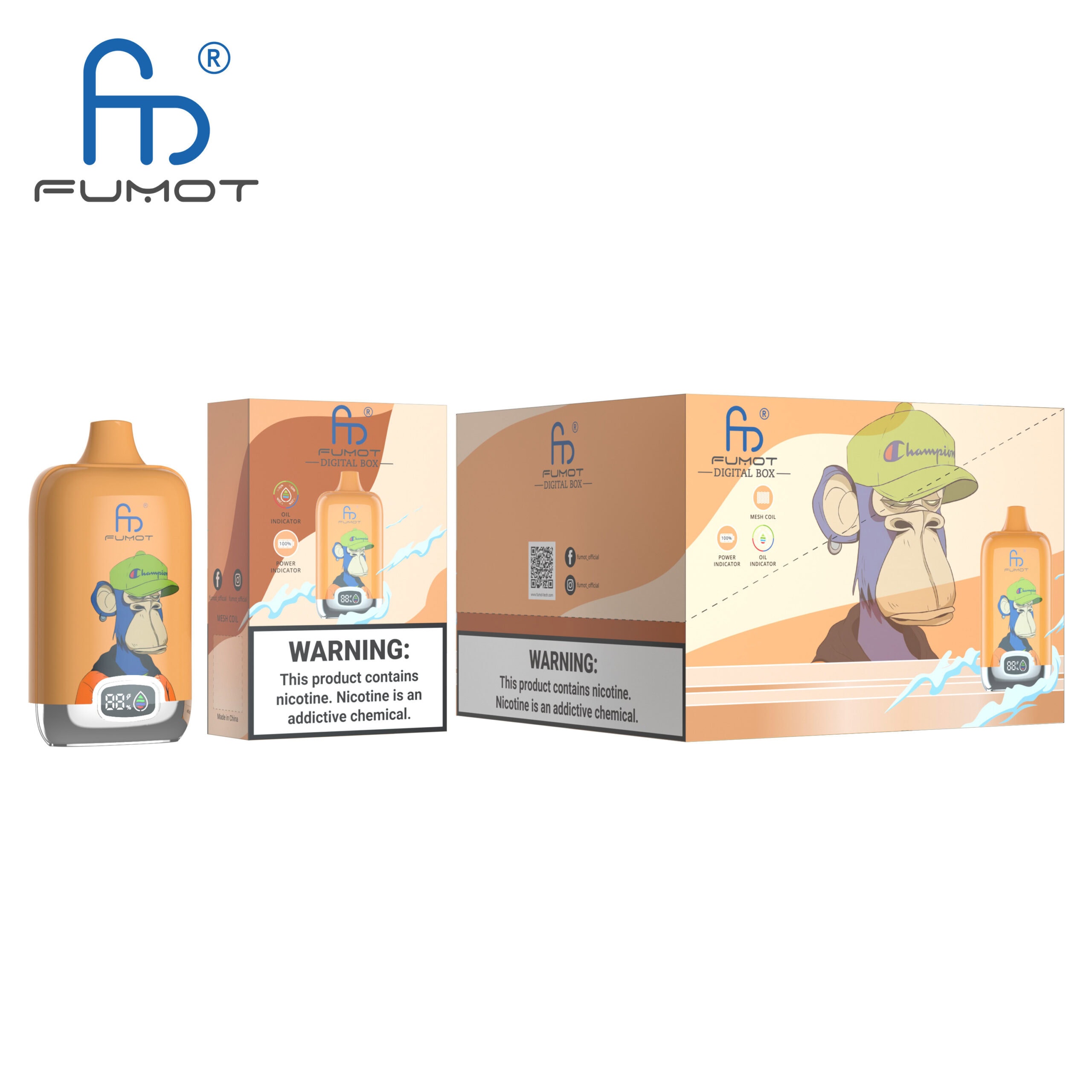 Fumot Digital Box 12000 puffs