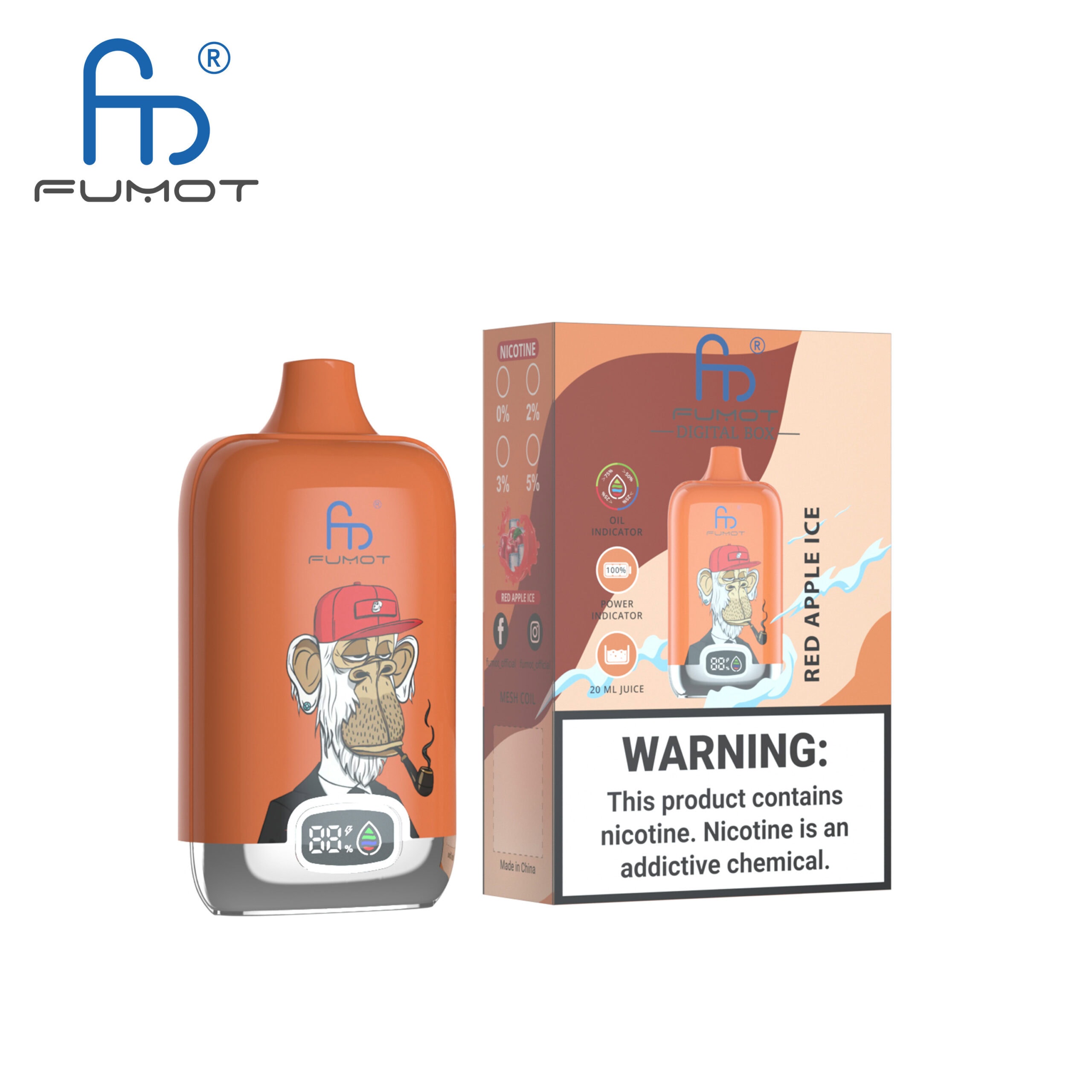 Fumot Digital Box 12000 puffs