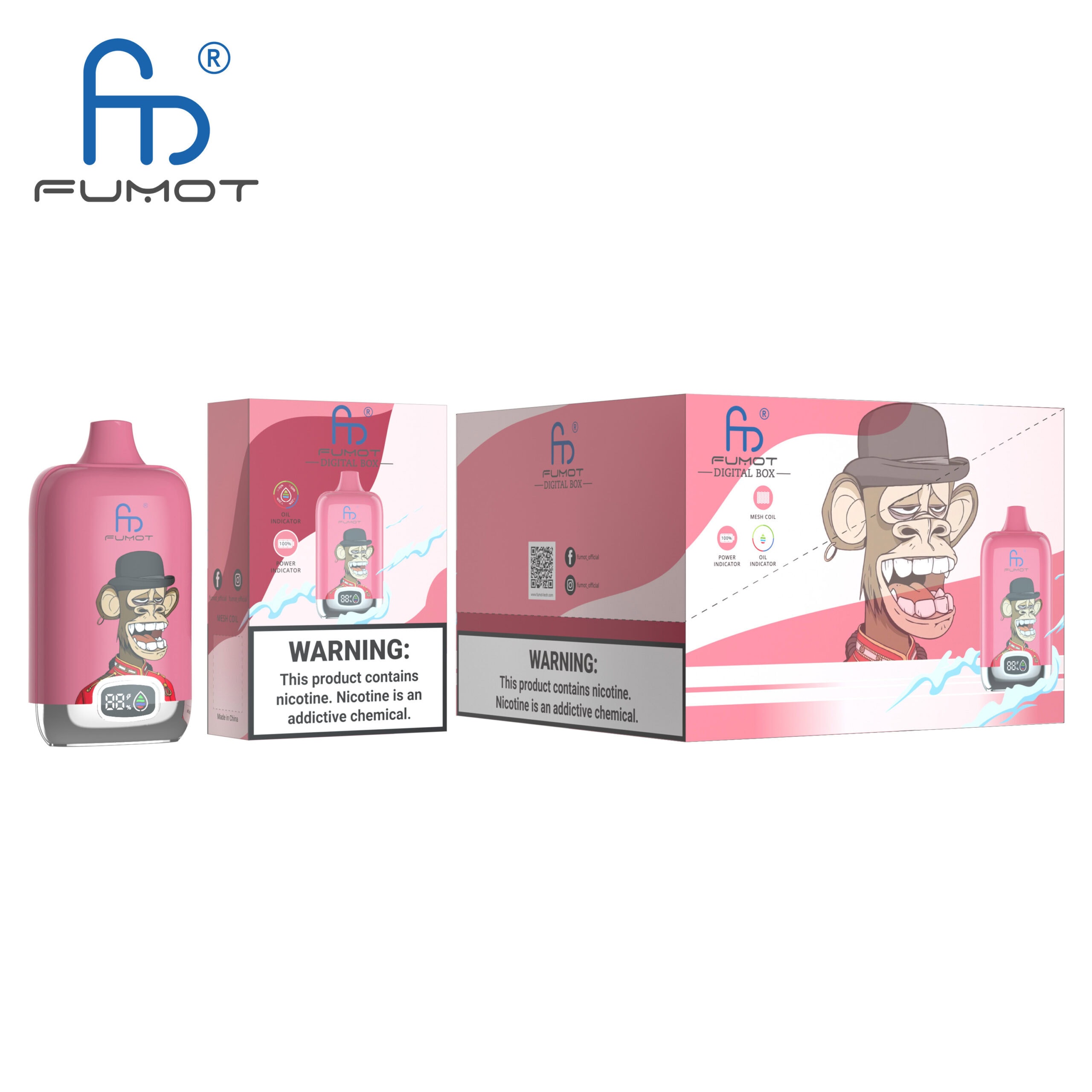 Fumot Digital Box 12000 puffs