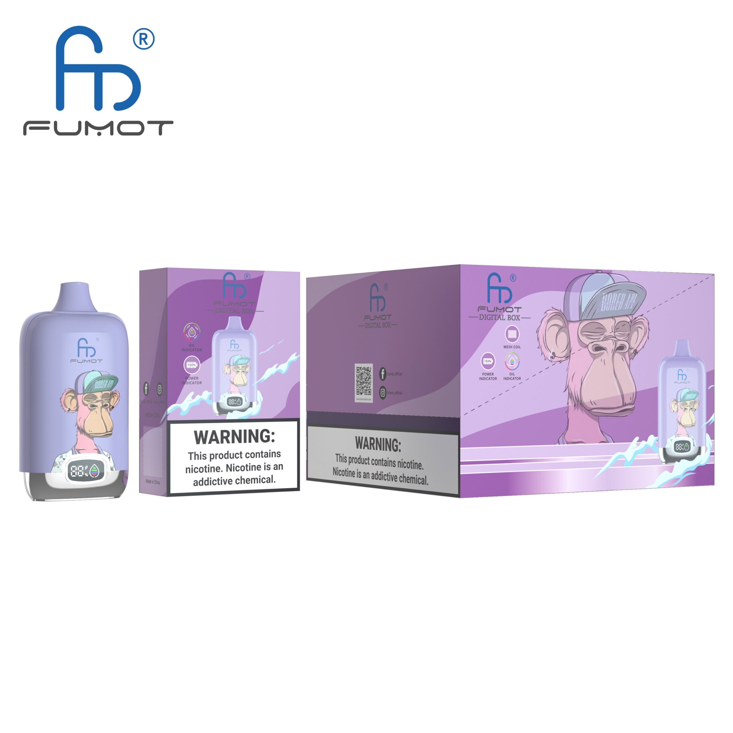 Fumot Digital Box 12000 puffs