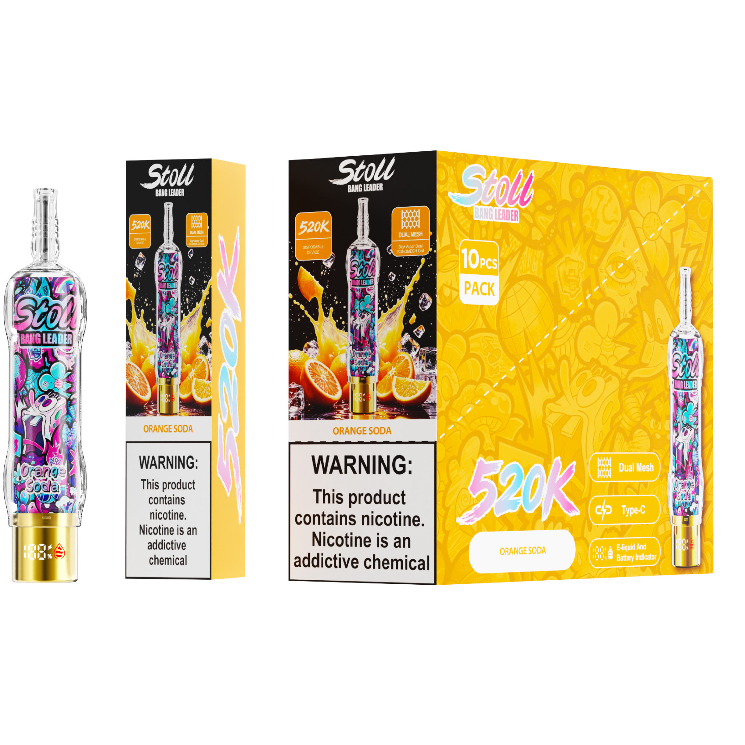 Bang Leader Stoll 520K Puff