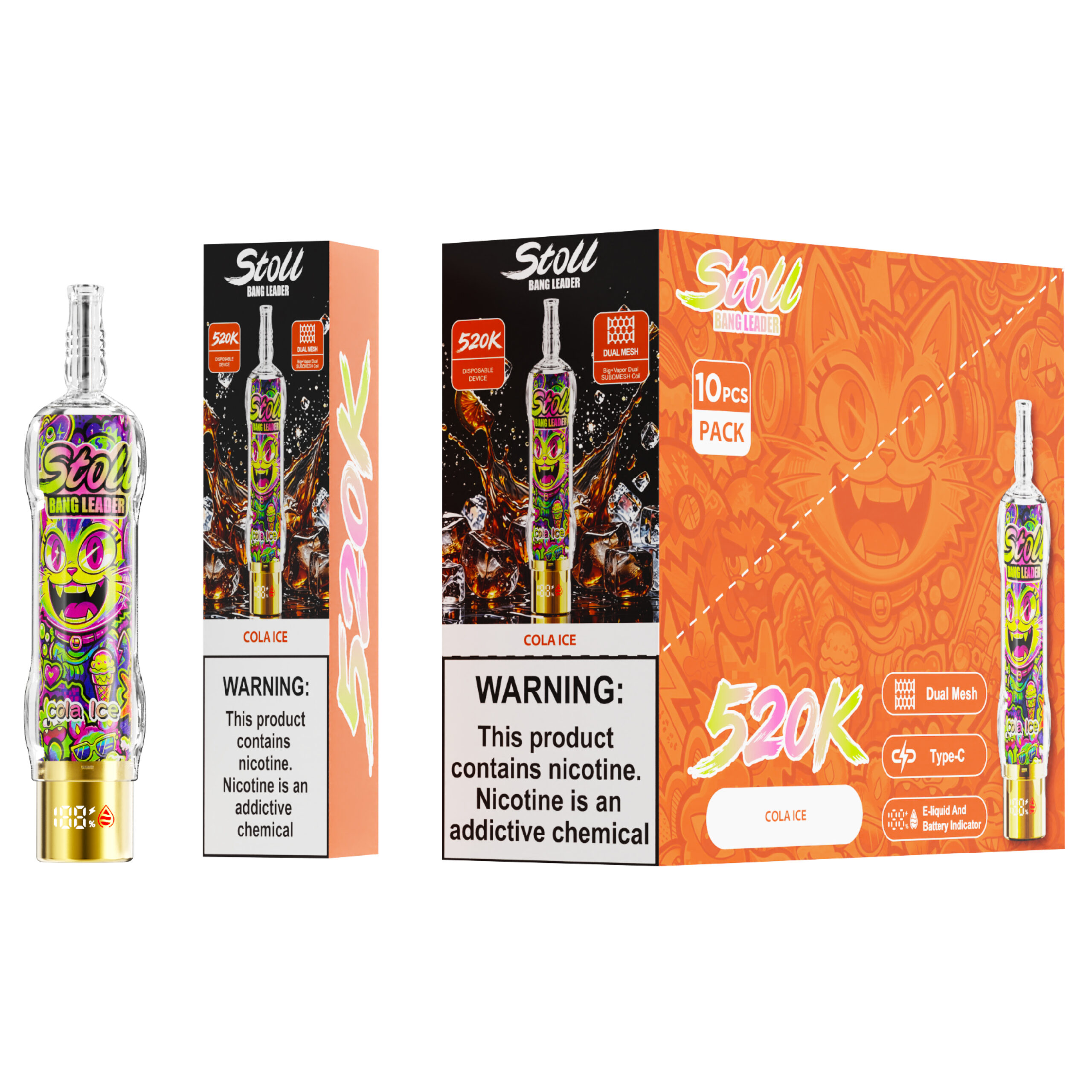 Bang Leader Stoll 520K Puff
